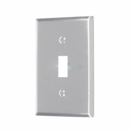 AMERICAN IMAGINATIONS Rectangle Stainless Steel Electrical Switch Plate Stainless Steel AI-37052